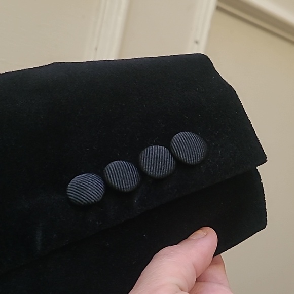 Ralph Lauren Rugby Black Velvet Blazer Sz 2 - Picture 6 of 7